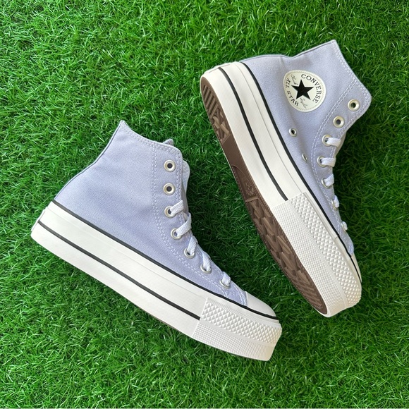 Converse Chuck Taylor All Star Lift Hi Serene Sapphire - Picture 7 of 8